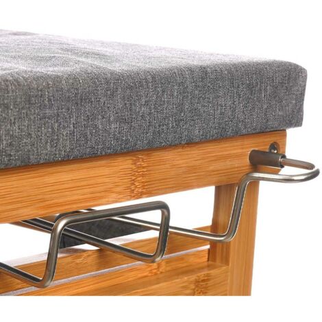 Tabla de Planchar Kipit 1443FL Bamboo Negro Tela Bambú - Marca: Kipit