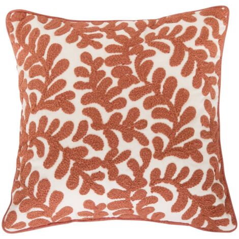 Housse de coussin Sienna 40x40cm terracotta - Atmosphera créateur d'intérieur