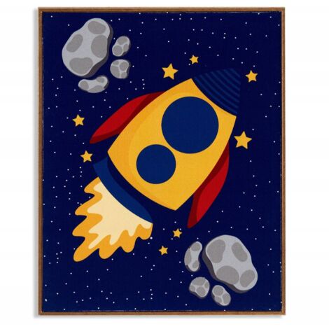 Affiche encadrée cosmos PLANÈTES, 40 x 50 cm (1/2)