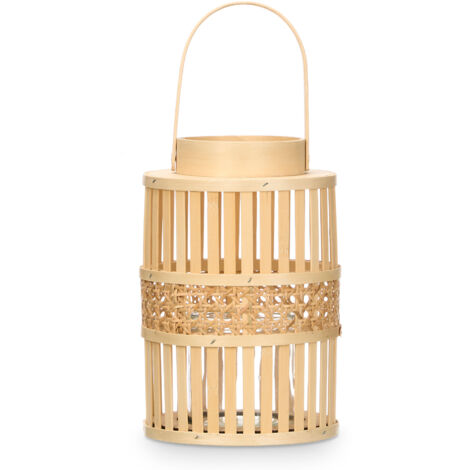 Lanternes en bambou ELYSIAN, Ø 16,5 x 39 cm (1/4)