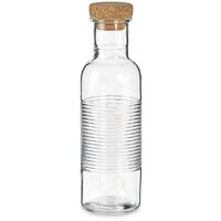 Carafe en verre avec bouchon en liège, 1070 ml