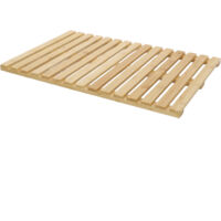 Tapis de bain en bambou SANNO, 60 x 40 cm