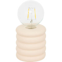 Lampe de table ampoule PERRY, Ø 9 cm