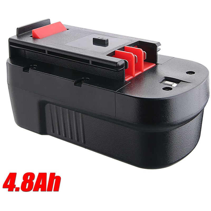 2Pack 18V 3.0Ah Ni-CD HPB18 Replacement Battery for Black and