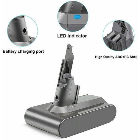 6400mAh For Dyson V8 Battery Animal Absolute Fluffy Cordless Vacuum Cleaner  UK 2Pack