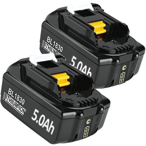 2x For Makita BL1850 BL1850B 18V LXT 5.5ah Lithium-Ion Batteries With ...