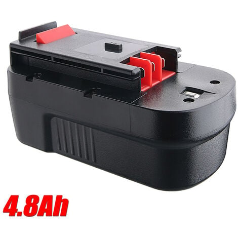 2-Pack 18 Volt 4.8Ah HPB18 for Black and Decker 18V Battery HPB18-OPE  244760-00O