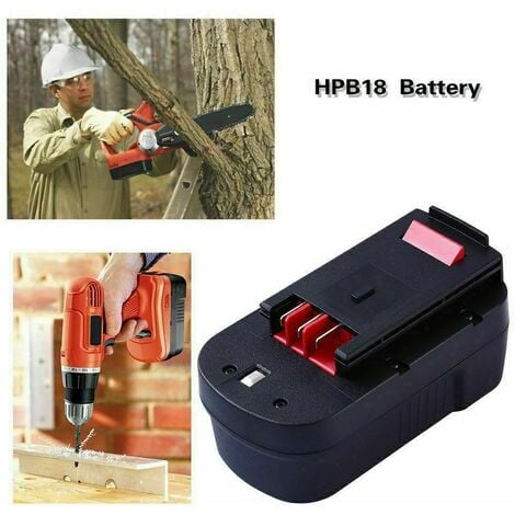 18V Battery for Black & Decker HPB18 244760-00 Power Tools 1.5Ah NiCD 3Pack  