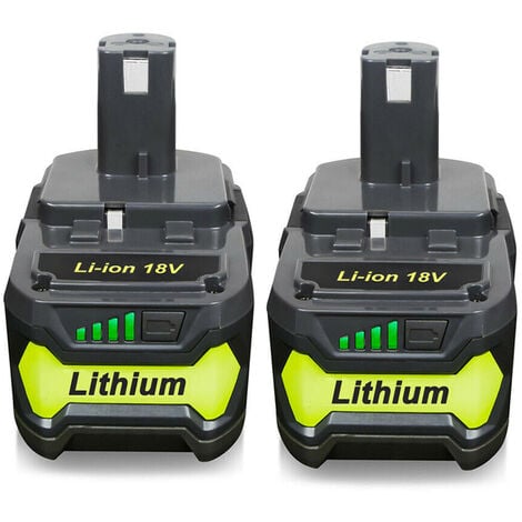 6.0Ah For RYOBI P108 18V 18 Volt One+ Plus High Capacity Battery  Lithium-Ion USA