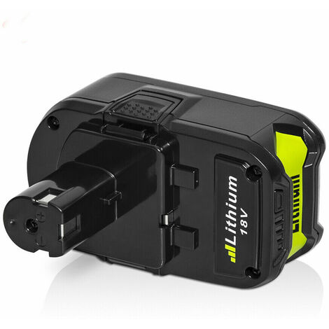 Batterie 18V 5.5Ah Dosctt Pour Ryobi - Compatible RB18L50, P108, P107 - Avec Indicateur LED - 2 Pack