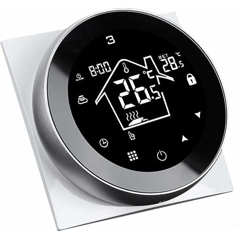 Smart Thermostats WiFi for Water Underfloor Heating 3A Alexa/Google  Assistant Compatible, Room Thermostat Programmable, Floor Heating Water  Smart Life/Tuya App Control-Water Heating