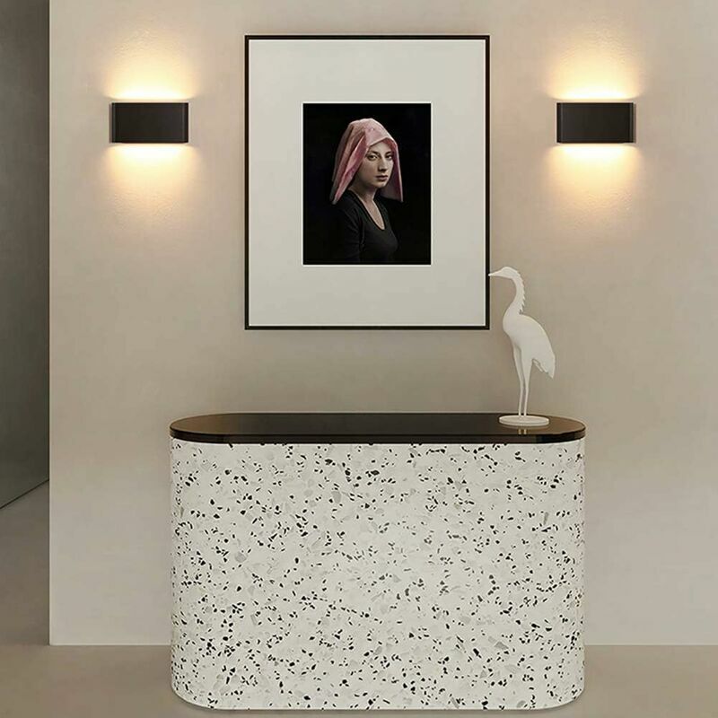 ZHMA Outdoor Wall Lights 12W Up And Down Wall Light 3000K Warm Light