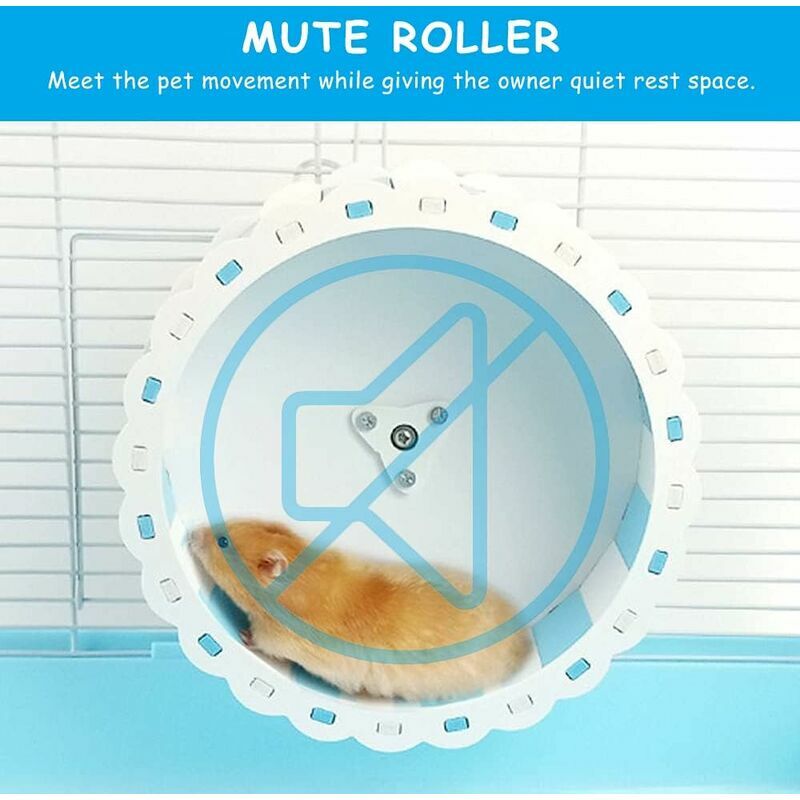 SUPVOX Hamster Running Wheel Toy Reusable Exercise Wheel Pet Hamster Plaything Squirrel