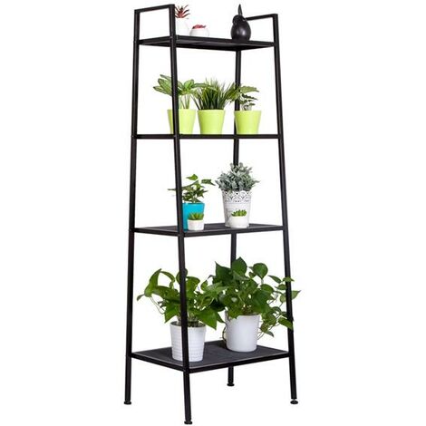 Widen 4 Tiers Bookshelf Black (1/5)