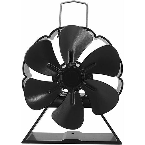 6 Blade Mini Stove Fan/Wood Burner Fan for Heat Circulation/Silent ...