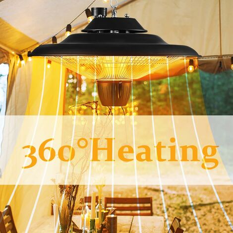 Outdoor Heaters for Garden Electric Patio Heaters Halogen Heater Ceiling Mounted for Indoor or Outdoor Use