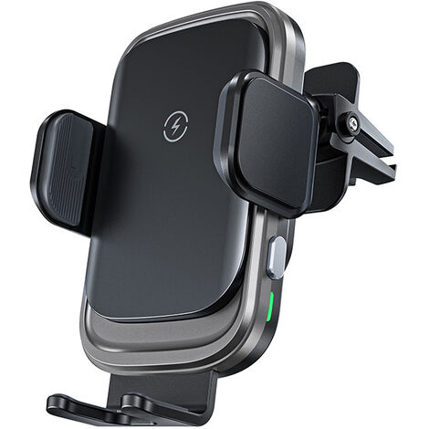 15W Qi Induction Car Charger,Fast Wireless Car Charger Automatic Clamping Door Air Outlet Clip Car Phone Holder for iPhone Samsung Huawei LG All Qi9 Devices(4.7-7.5 in) (1/5)