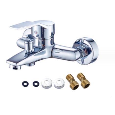 Modern Alloy Bathroom Single Handle Bathtub Shower Mixer Valve Kit Bathroom Tub Faucet With Accessories (1/5)