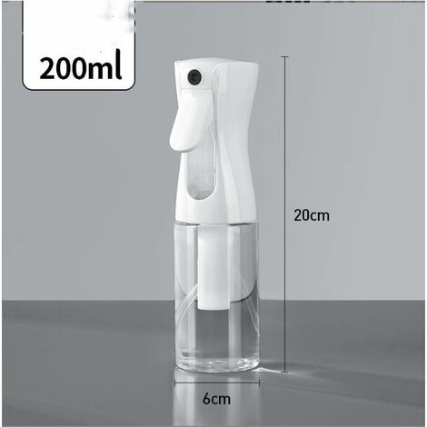 Hair Spray Bottle - Ultra-fine Continuous Water Spray for Hairdressing, Cleaning, Plants, Spray and Skin Care 200ml (1/5)