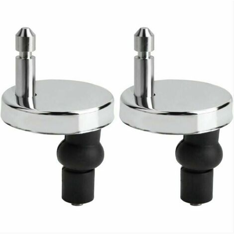 Pack Universal Toilet Seat Fixing Hinged Toilet Seat Cover Toilet Lid Fixings Toilet Seat Replacement Fixing for Toilet Seat Toilet Seat Fix (1/5)