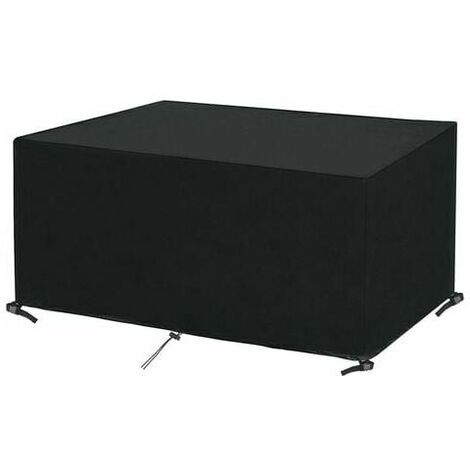 Garden Furniture Cover Waterproof Outdoor Furniture Covers, Heavy Duty Oxford Fabric Patio Set Cover Rectangular Windproof and Anti-UV Patio Table Chairs Sofa Covers (1709470cm) (1/5)