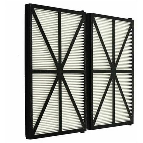 Set of 2 filter panels for Tiger Shark robot - RCX70101PAK2 - Black