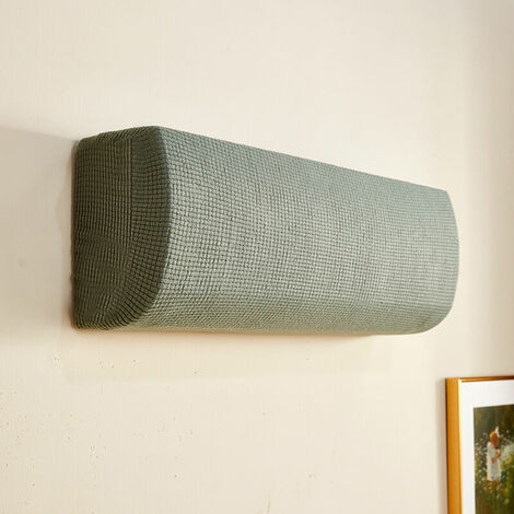 Air Conditioner Dust Cover, Washable Wall Mount Air Conditioner Dust Cover(pine green)