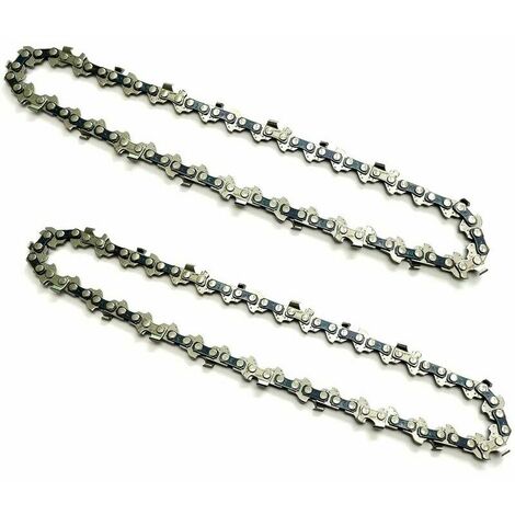 6 inch Chainsaw Chains for Rechargeable Mini Hand Chainsaw, Chain Pitch 1/4, Chain Gauge 0.043/1.1mm, Guide Links 37DL, Useful Cutting Length 15cm (1/5)