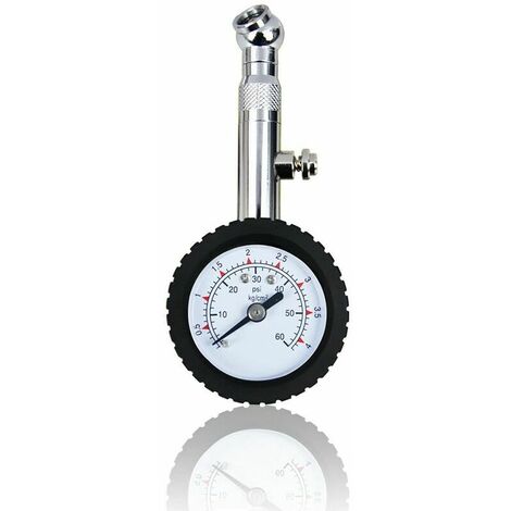 Digital Tire Pressure Gauge High Accuracy 60 PSI Tire Pressure Gauge Portable Tire Pressure Gauge Digital Tire Pressure Gauge for Car Truck SUV Motorcycle Bike GU.B/bon (1/5)