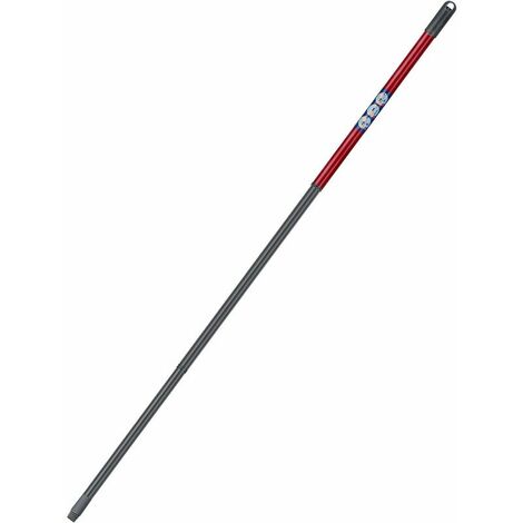 Spin Mop Replacement Handle - CRTHL 3 Section 22-48 Feet Compatible with Vileda Triangle Spin Mop Base, EasyWring Mop Refills for Floor Cleaning
