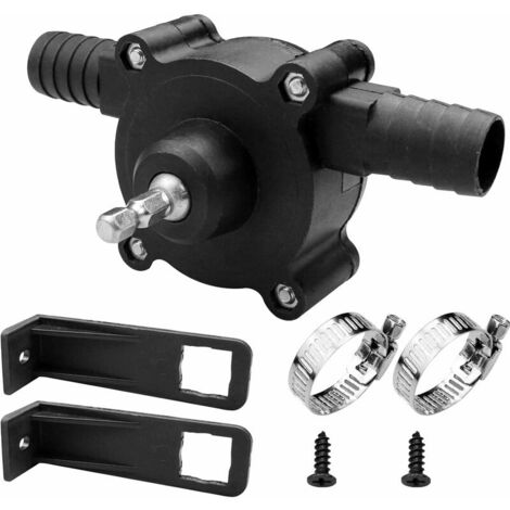 Mini electric drill pump diesels oil liquid water hands self-priming transfer pumps fast pumping speed