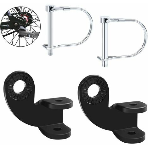 2 Pcs Bike Trailer Coupler Bicycle Trailer Hitch Steel Connector Universal Trailer Hitch Trailer Hitch Adapter for Child Trailer Pet (1/5)