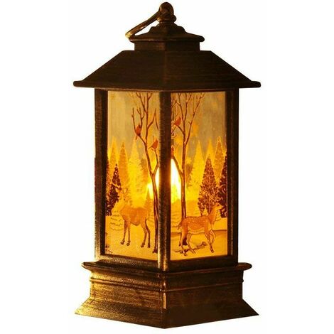 Golden Deer Horn - Christmas Decorative Lamp (1/5)