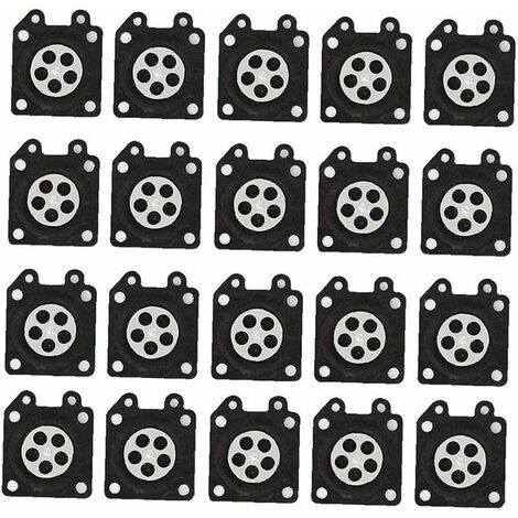 Carburetor Measuring Diaphragm Assembly Replaceable Plastic Lawn Mower Accessories 20PCS, Robotic Mower Accessories (1/5)