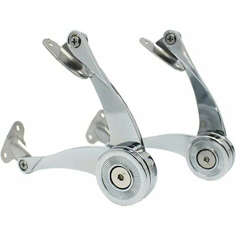 Foldable Lid Hinges, Soft Close Dampers, 75, 90, 110 Degree Angles 2pcs (1/5)