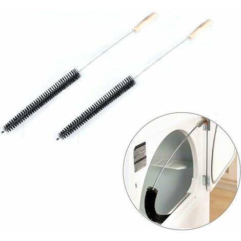 Radiator Brush, 70cm Long Radiator Cleaning Brush Lint Brush Hose Brush Duct Cleaning Tool 2PCS (1/5)