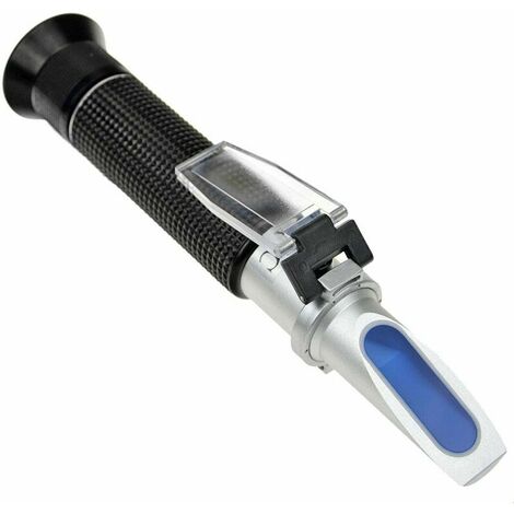 Alcohol refractometer for the measurement of the percentage of alcohol by volume of spirits with automatic temperature compensation (ATC), range 0-80% v/v. (1/5)