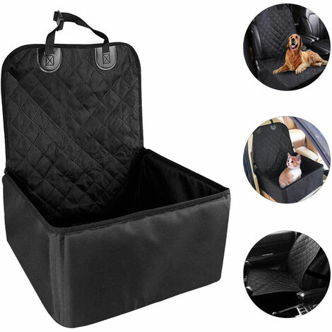 Extra Stable Dog Car Seat - High Quality Dog Car Seat for Small and Medium Dogs - Waterproof Dog Car Seat for Rear and Front Seat