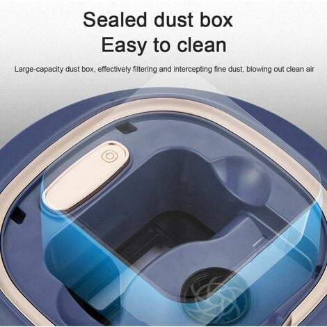 Robot Vacuum Cleaner, 3 IN 1 Floor Vacuum and Mop, Super Suction, 1500Pa Robot Vacuum Cleaner with Mopping Function, Ideal for Pet Hair Hair Dust