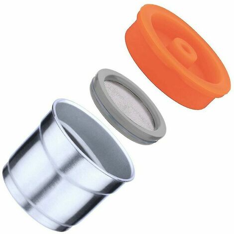 Metal Stainless Steel Reusable Capsule Pod Coffee Machine Accessories Compatible with Illy X5 Y 3.2 Y5 (1/5)