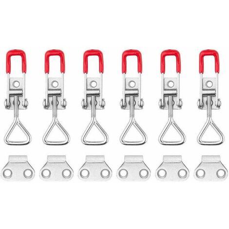 Load Clasp 6PCS Toggle Latch Metal Clasp Adjustable Lever Latch for Box, 100kg ...