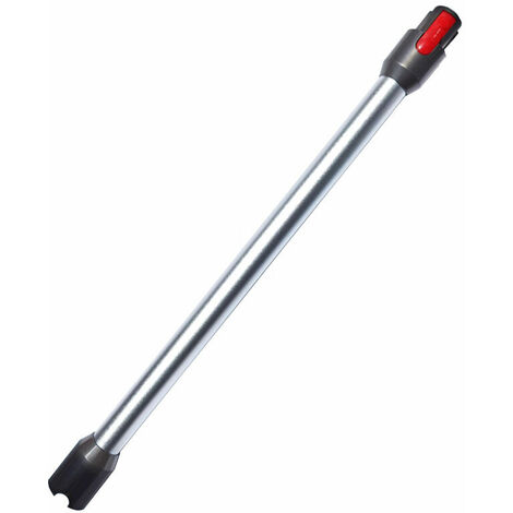 Telescopic Tube Rigid Pole Extension Compatible for Dyson V11 V10 V15 V8 V7 Length 73cm Quick Release Tube - Silver Gray (1/5)