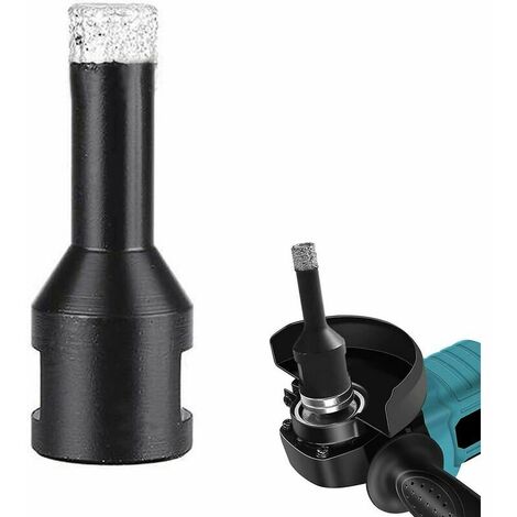 Drill bit kit diamond drill bit, ceramic tile drill bit, 12 mm, drill bit with M14 thread, for angle grinder, vacuum brazing drill bit, for ceramic tile dry drill (1/5)