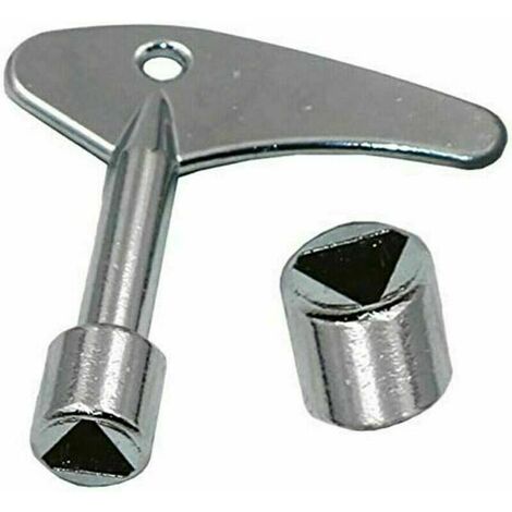 2 Pack 9mm Triangle Key with Triangle Key Switch for Emergency Gas Electric Lift (1/5)