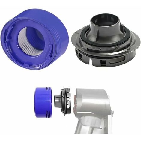 Dyson V7 V8 Post Filter Vacuum Cleaner with Rear Motor Cover for Dyson V7 and V8 Vacuum Cleaner Accessories (1/5)