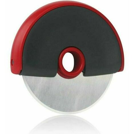 Pizza Router Professional Stainless Steel Pizza Cutter with Non-Slip ABS Handle for Pizza, Cakes, Bread (1/4)