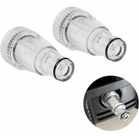 Pressure Washer Water Filter, Pressure Washer Water Inlet Filter, Garden Fittings, Compatible with Garden Connectors, 2 Pieces (1/5)