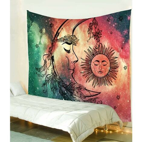 Wall Tapestry Mandala Tapestry Wall Cloth Wall Tapestry Wall Tapestry Wall Tapestry for Home Living Room Bedroom Decoration (Mandala, 150x130cm)