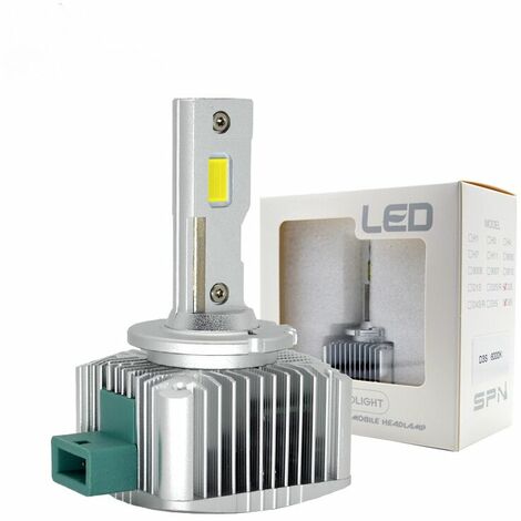 RD7 LED Headlight Bulb 35000 LM D1S D1R D2S D2R D3S D3R D4S D8S D5S 35W/55W 6000k Car Hide Xenon Light Lamp Headlight Car Exterior Replacement Parts (1/5)