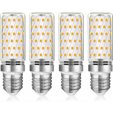 E27 Mais LED Bulb 12W Cool White 6000K, 360° Light, E27 Halogen Equivalent 100W, AC 230V, E27 LED Mais Lamp Cold White for Indoor Lighting, Non-dimmable, Pack of 4 (1/5)
